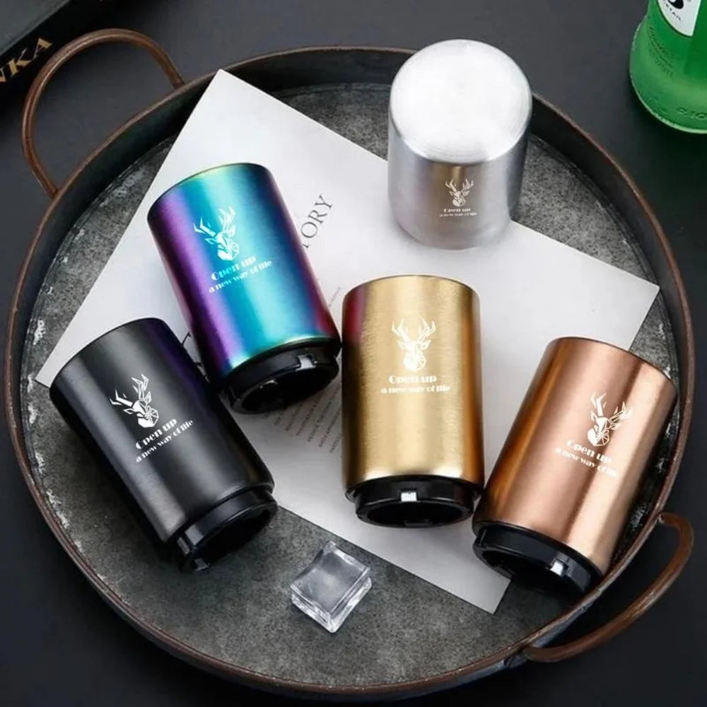 1PC Stainless Steel Automatic Beer Bottle Opener