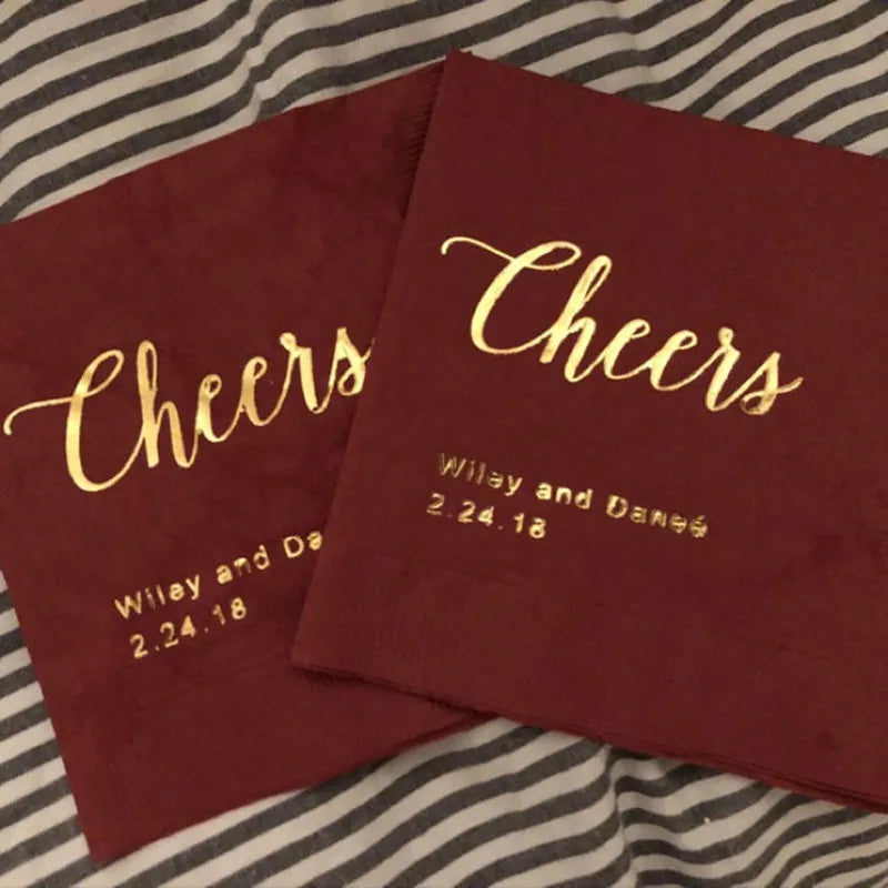 Custom Monogram Napkins