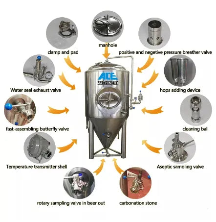 10000 Liter Tank Stainless Steele Yeast Fermenter