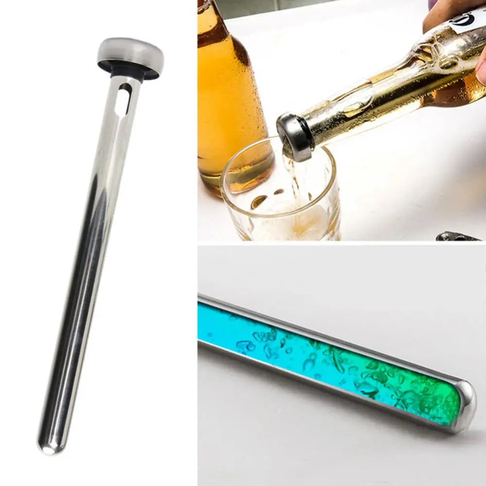 Stainless Steel Portable Wine Bottle Cooler Stick