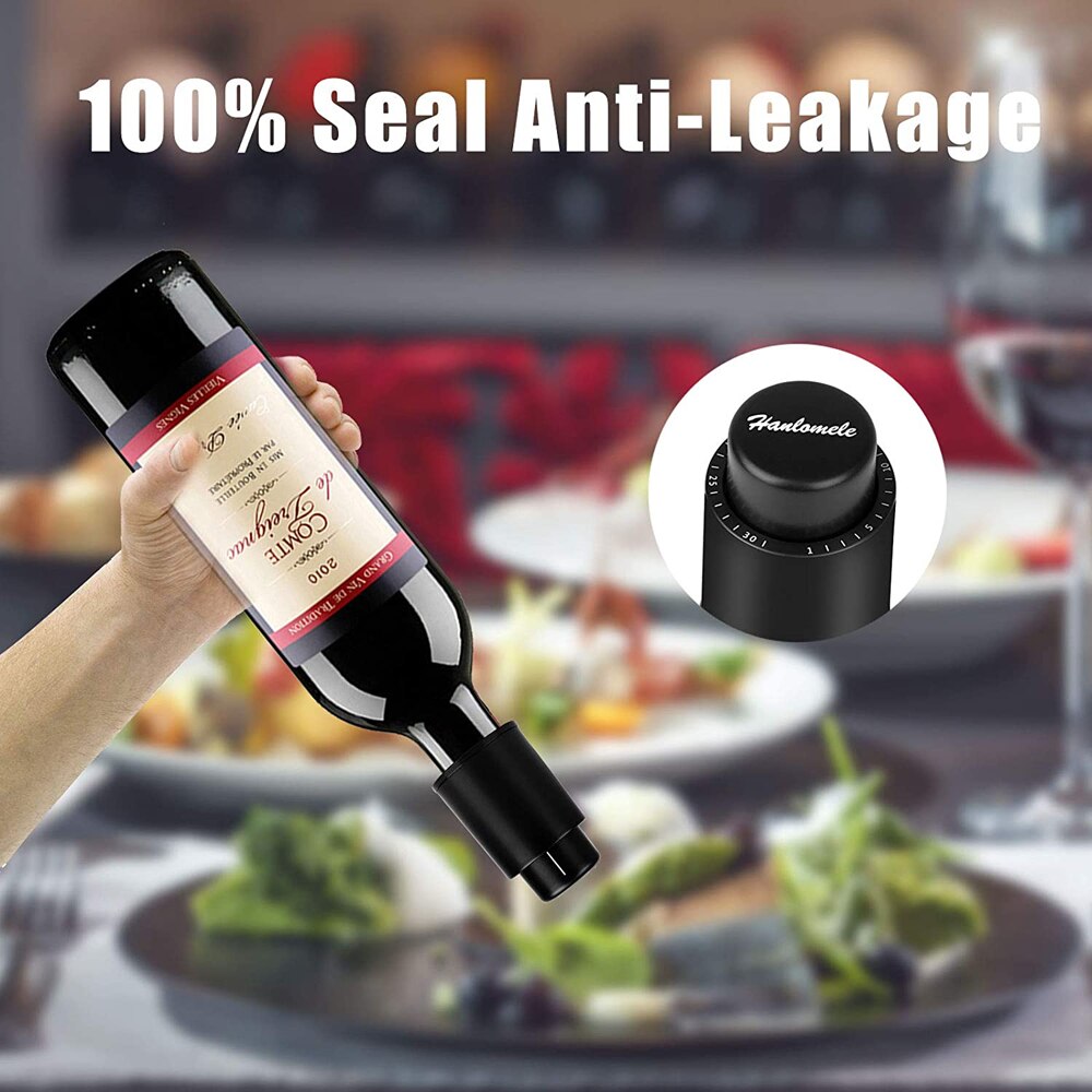 Vacuum Wine Bottle Stopper Preserver