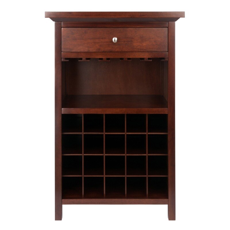 Winsome Wood 20-Bottle  Wine Cabinet