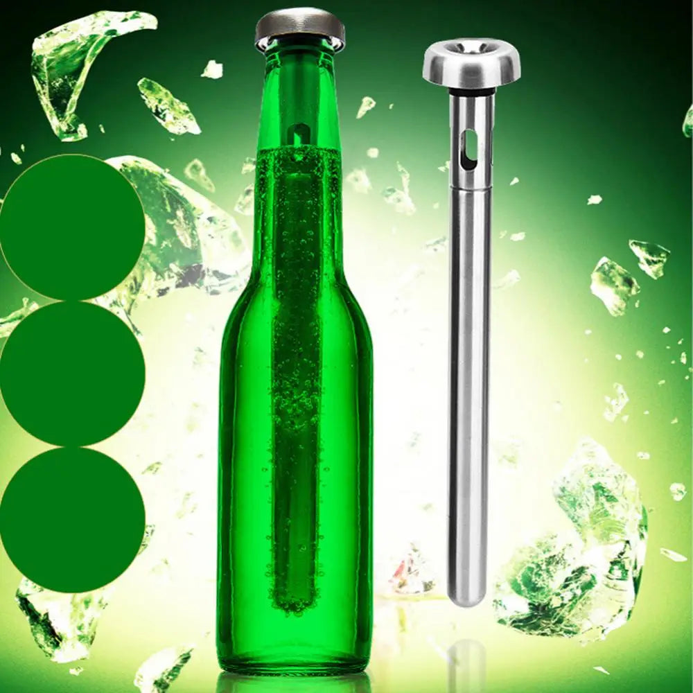 Stainless Steel Portable Wine Bottle Cooler Stick