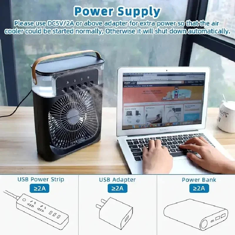 Portable 3 In 1 Household Air Conditioner