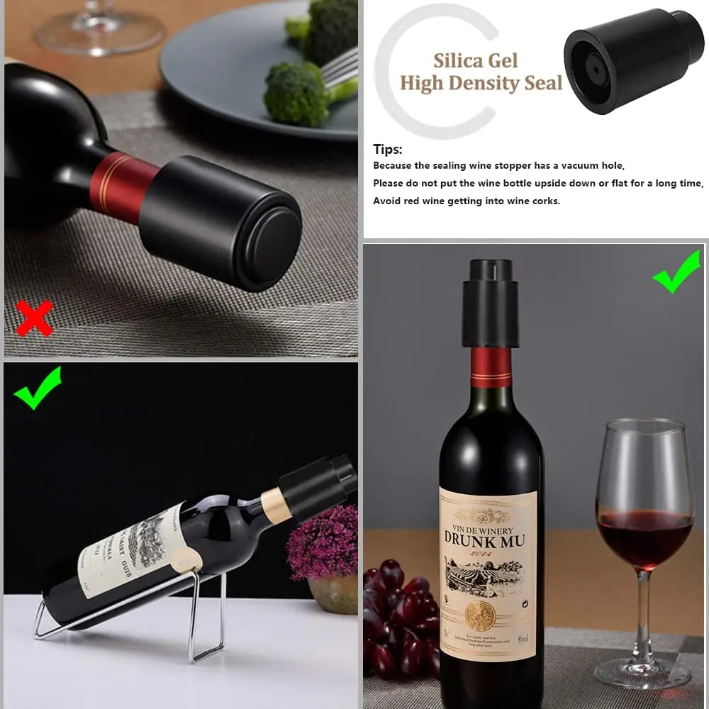 Vacuum Wine Bottle Stopper