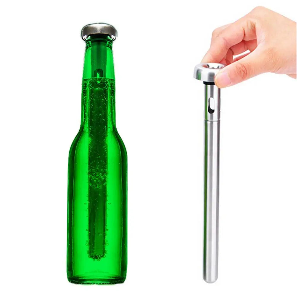 Stainless Steel Portable Wine Bottle Cooler Stick